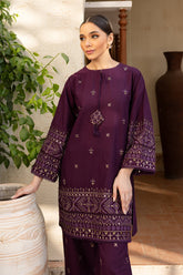 BATIK - 2PC DHANAK SEQUIN EMBROIDERED SHIRT AND SEQUIN EMBROIDERED TROUSER - HZG2009